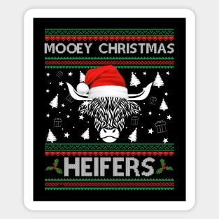 Mooey Christmas Sticker